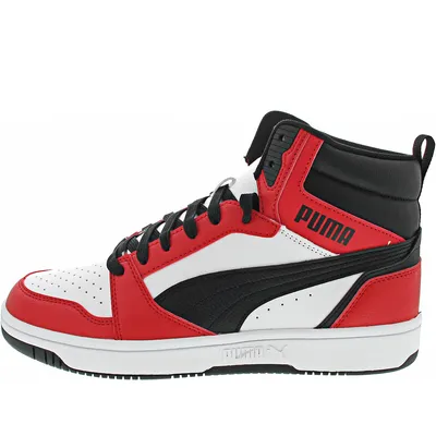 Produktbild von Puma Rebound v6  Sneakers Hoog - Rood - Maat 39