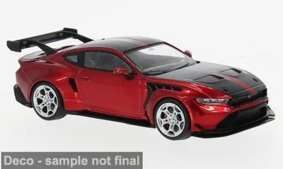 Image de Ixo Models MOC344 Ford Mustang GTD 2025 rouge foncé 1:43