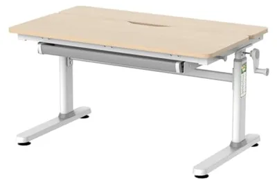 Produktbild von Höhenverstellbarer Schreibtisch aus Holz 100x60