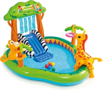 Produktbild von Intex 57155NP, Aufblasbarer Pool, 219 l, Zahl 8 Form, 3 Jahr(e), Vinyl, Mehrfarbig