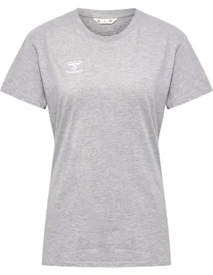 Produktbild von hummel  T-Shirt Rundhalsausschnitt gesticktes Logo Regular fit Größe: L