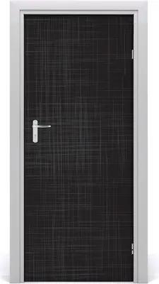 Produktbild von Tulup Türaufkleber 85x205 cm Dekorative Aufkleber Selbstklebend Wasserdichte Tapete Abnehmbar Schlafzimmer Wohnzimmer Wohnkultur - Leinenfaktur