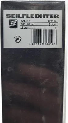 Produktbild von Aluminium Türschild " Büro " 160x40mm