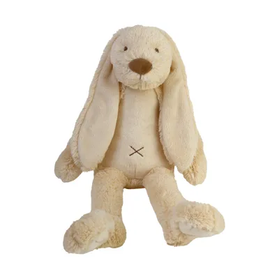 Image de Happy Horse Doudou lapin Richie 58 cm - Peluche beige Jouets