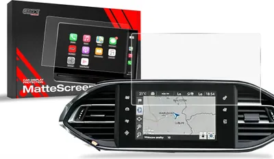 Produktbild von Matte Autodisplayfolie für Peugeot 308 2 2014 (2013-2021), Grizz Protector