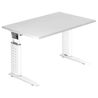 Produktbild von UNDA 12 W - 120 x 80 höhenverstellbar Weiß/Weiß