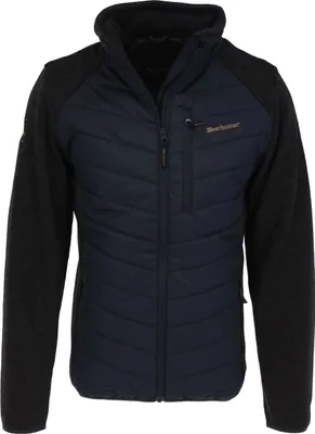Produktbild von DEERHUNTER Moor Jacke wattiert mit Strick Dark Blue 2XL