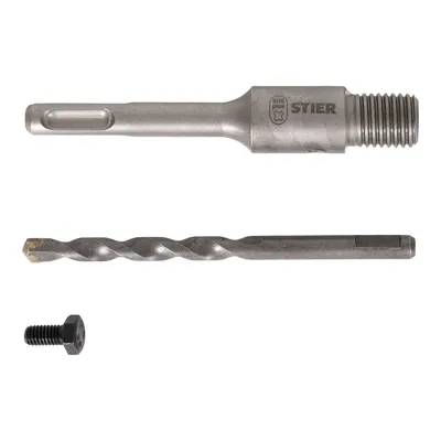 Produktbild von STIER Aufnahmeschaft SDS-Plus M16 110 mm inkl. Zentrierbohrer für Hohlbohrkronen