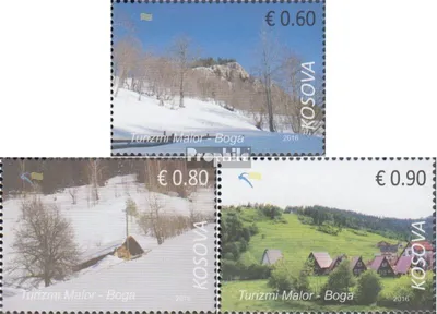 Produktbild von Briefmarken Kosovo 2016 Mi 363-365 (kompl.Ausg.) postfrisch Bergtourismus