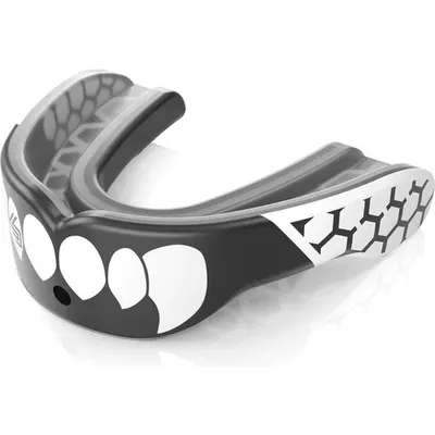 Image de Protège-dents Shock Doctor Gel Max Power Junior Blanc,Noir Blanc,Noir One Size
