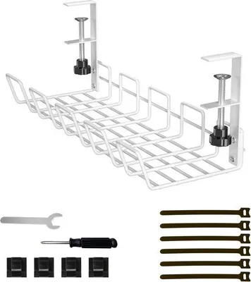 Produktbild von Kabelhalter 38cm stabil für Schreibtisch und Büro