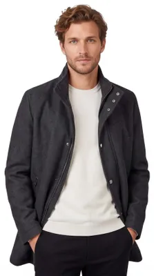 Produktbild von Wollmantel BOSS Black H-Camron grau marineblau