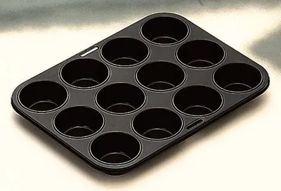 Produktbild von Plaque 12 Muffins - Moka - Ibili