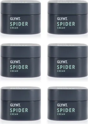 Produktbild von Glynt Spider Cream 6 x 85 ml elastische Formcreme flexibler Halt Set