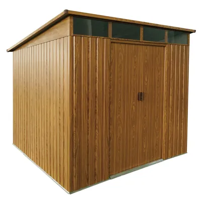 Produktbild von Pergart Gerätehaus Lübeck 89,  Holzoptik