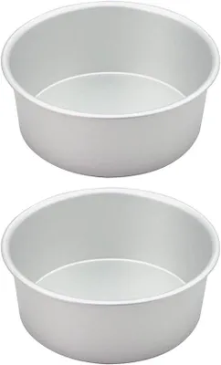 Produktbild von Famanu Runde Backformen - Set aus Edelstahl - 15 cm
