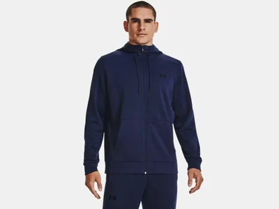 Produktbild von Under Armour Ua Armor Fleece Fz Hoodie-Nvy 1373357-410__SM