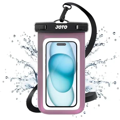 Produktbild von Wasserdichte Handyhülle Unterwasser Hülle IPX8 bis 7 Zoll Lila