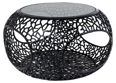Produktbild von Couchtisch 75cm Glas Design Tisch Modern Wohnzimmer JETZT KAUFEN