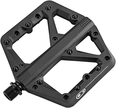 Produktbild von Crankbrothers Stamp 1 Small, Mountain bicycle (MTB), Komposite, Schwarz, Plattformpedale, 299 g, 2 Stück(e)