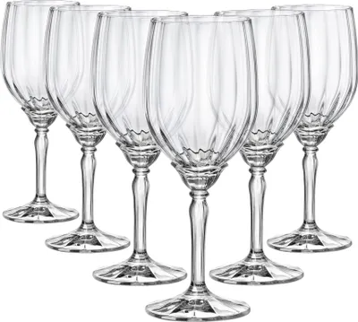 Obrázek produktu pro Bormioli Rocco 41627, Univerzální sklenice na víno, Standardní sklenice, Sklo, Průhledná, 380 ml