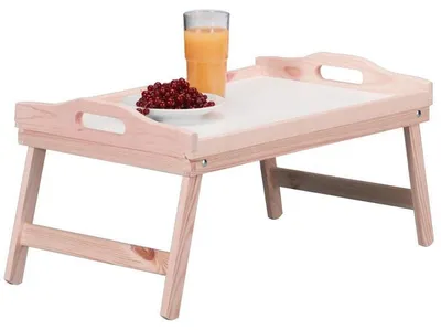 Obrázok produktu pre Zeller Present 24038, Servírovací podnos do postele, Obdĺžnik, Drevo, Drevo, 500 mm, 300 mm