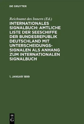 Produktbild von 1. Januar 1899