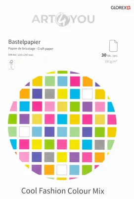 Zdjęcie produktu dla Blok papieru do rękodzieła, format A4, certyfikat