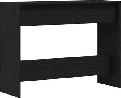Zdjęcie produktu dla Konsola Czarny Dąb 100 x 35 x 76,5 cm Materiał drewnopochodny