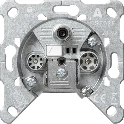 Produktbild von GIRA 093700 Antennensteckdose FS302F Einsatz