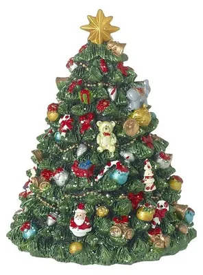 Muzikale Draaiende Kerstboomdecoratie 14,5 cm