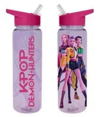 Produktbild von K-Pop Demon Hunters (The Trio) Plastic Drinks Bottle