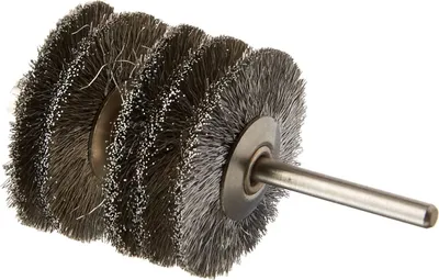 Immagine prodotto di Proxxon Radbürsten Edelstahl 5 Stk, Radform, Schaft 2,35