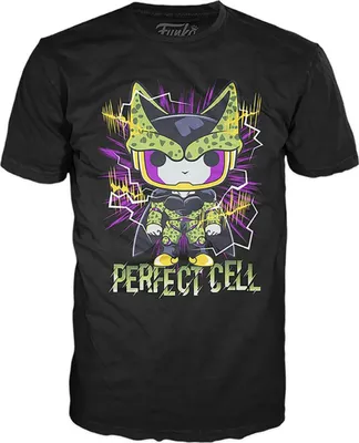 Zdjęcie produktu dla Figurka Funko Pop! Dragon Ball Z Perfect Cell L z T-Shirtem - Vinyl Collectible