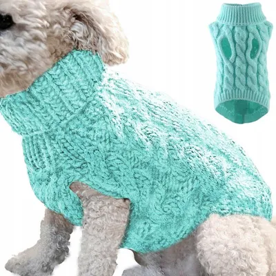 Produktbild von DKM Hundepullover mit Rollkragen für Hunde Größe L