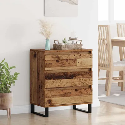 Zdjęcie produktu dla vidaXL Kredens z drewna odzyskanego 60 x 35 x 70 cm materiał drewnopochodny