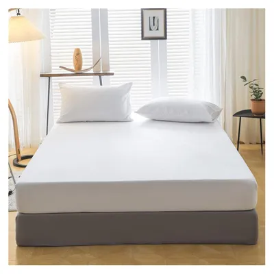 Immagine prodotto di Elzusha - Lenzuolo in microfibra percalino, , bianco