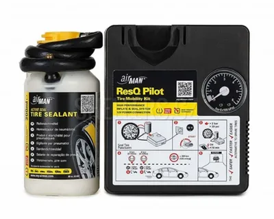 Obrázek produktu pro Airman AM020 ResQ Pilot Automatická opravná sada ČTYŘKOLKA / OSOBNÍ AUTO 300ml