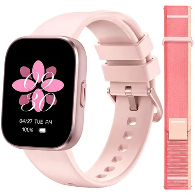 Produktbild von SYTIFRO D19 Smartwatch Damen Herren, Fitness Tracker Uhr mit Telefonie, 150+ Sportmodes, 24/7 Herzfrequenz, Blutsauerstoff, Schrittzähler, Sportuhr