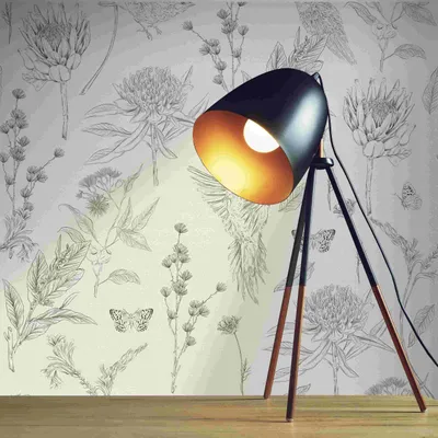 Produktbild von A.S. Création | Drawn Into Nature | 394292 | Vliestapete | Blumen | 10.05 x 0.53 m