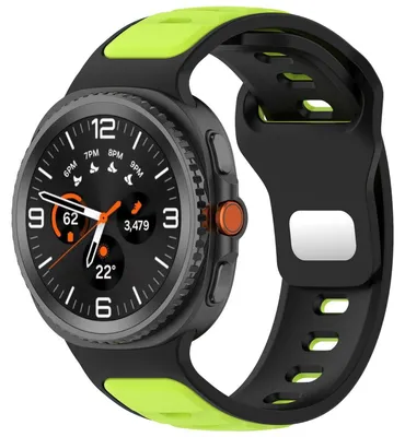 Obrázek produktu pro Silikonový dvoubarevný řemínek s rychloupínáním pro Samsung Galaxy Watch 8 / 8 Classic