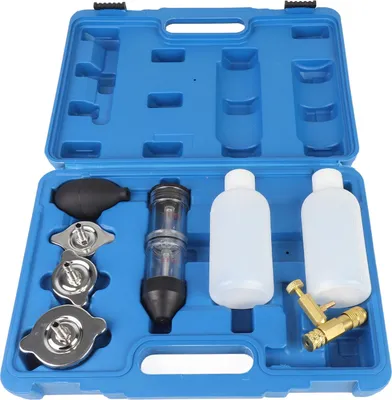 Immagine prodotto di kit di prova delle perdite di combustione 8pcs Rilevatore di CO2 per autocarri trattori stradali escavatori