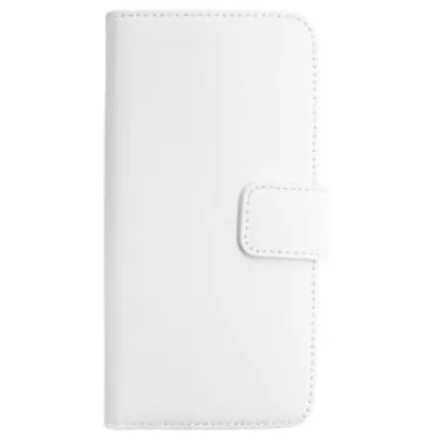 Produktbild von Book Case Handyhülle für HTC M9 Weiß Leder 4250710561452
