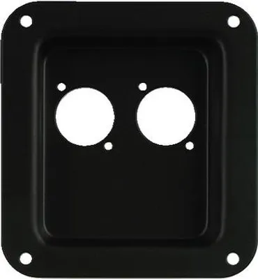 Produktbild von Monacor PA-Terminal CP-5/SW für 2 SPEAKON, 102,5 x 110,5 mm, für PA-Boxenbau