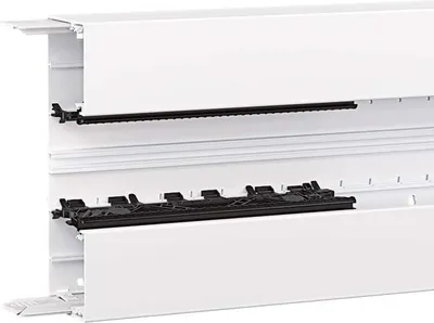 Immagine prodotto di 2 Metri Fondo canale per BRN 65x210mm vw - Passaggio a parete 210x68mm RAL9016 BRN6521019016
