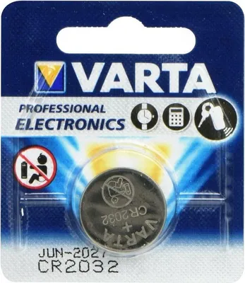 Obrázok produktu pre Varta -CR2032, Batéria na jedno použitie, CR2032, Lítium, 3 V, 1 kusov, 220 mAh