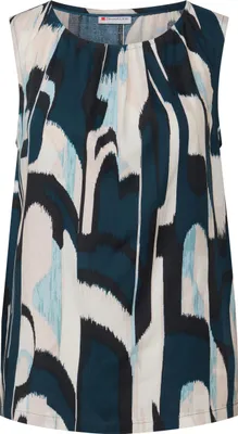 Produktbild von Street One LTD QR Blousetop w pleat detai tide blue 36