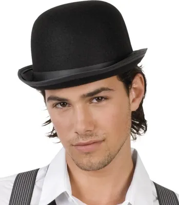 Produktbild von Boland Bowler Hut schwarz fühlte