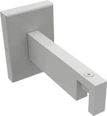 Produktbild von Interdeco Träger mit Abstand 9 cm / Wandhalterung für Gardinenstangen 14 x 35 mm, 1-läufig Weiß, Typ Smartline