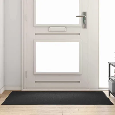 Produktbild von Fußmatte Schwarz 90 x 150 cm 100% Polyamid